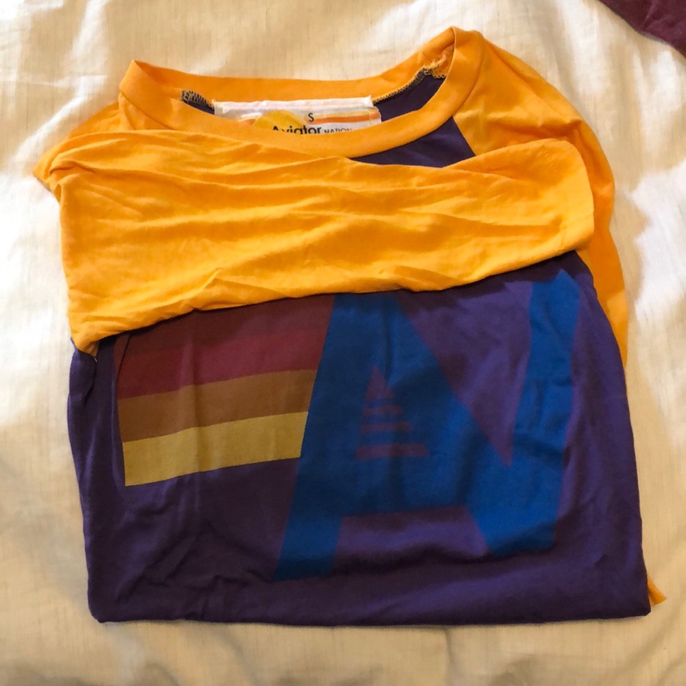 Aviator Nation baseball tee